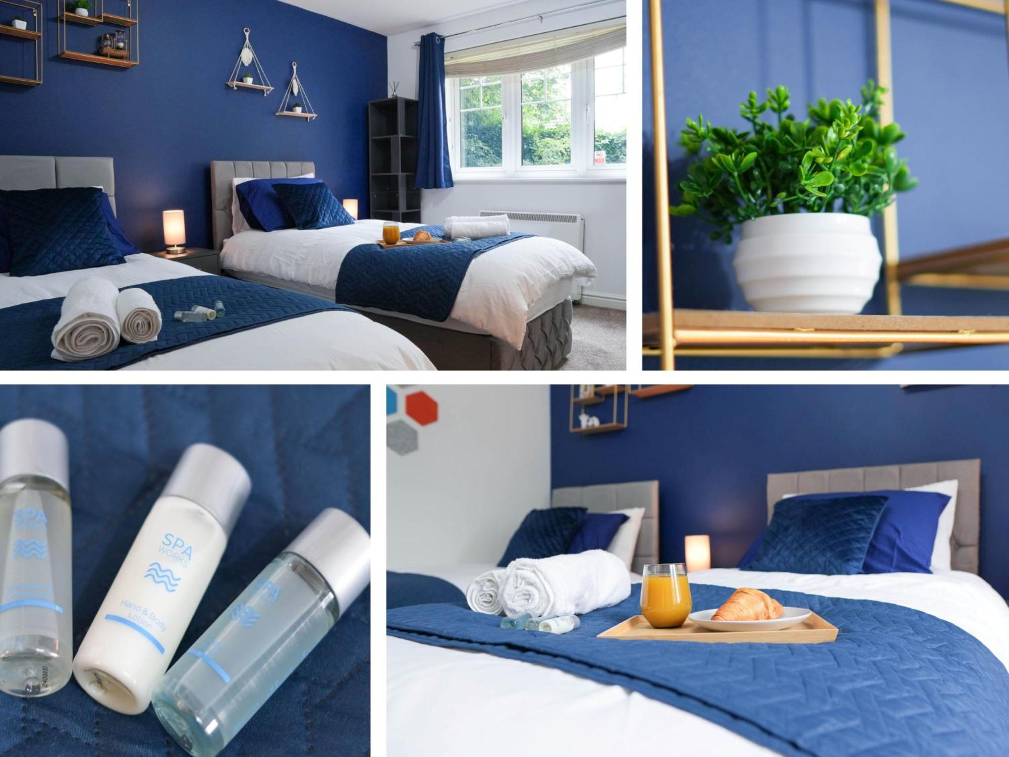 Whole 2-Bed Apartment - Contractors, Professionals, Ulez Free, Free Parking, B'Ham City 10Mins Birmingham Luaran gambar